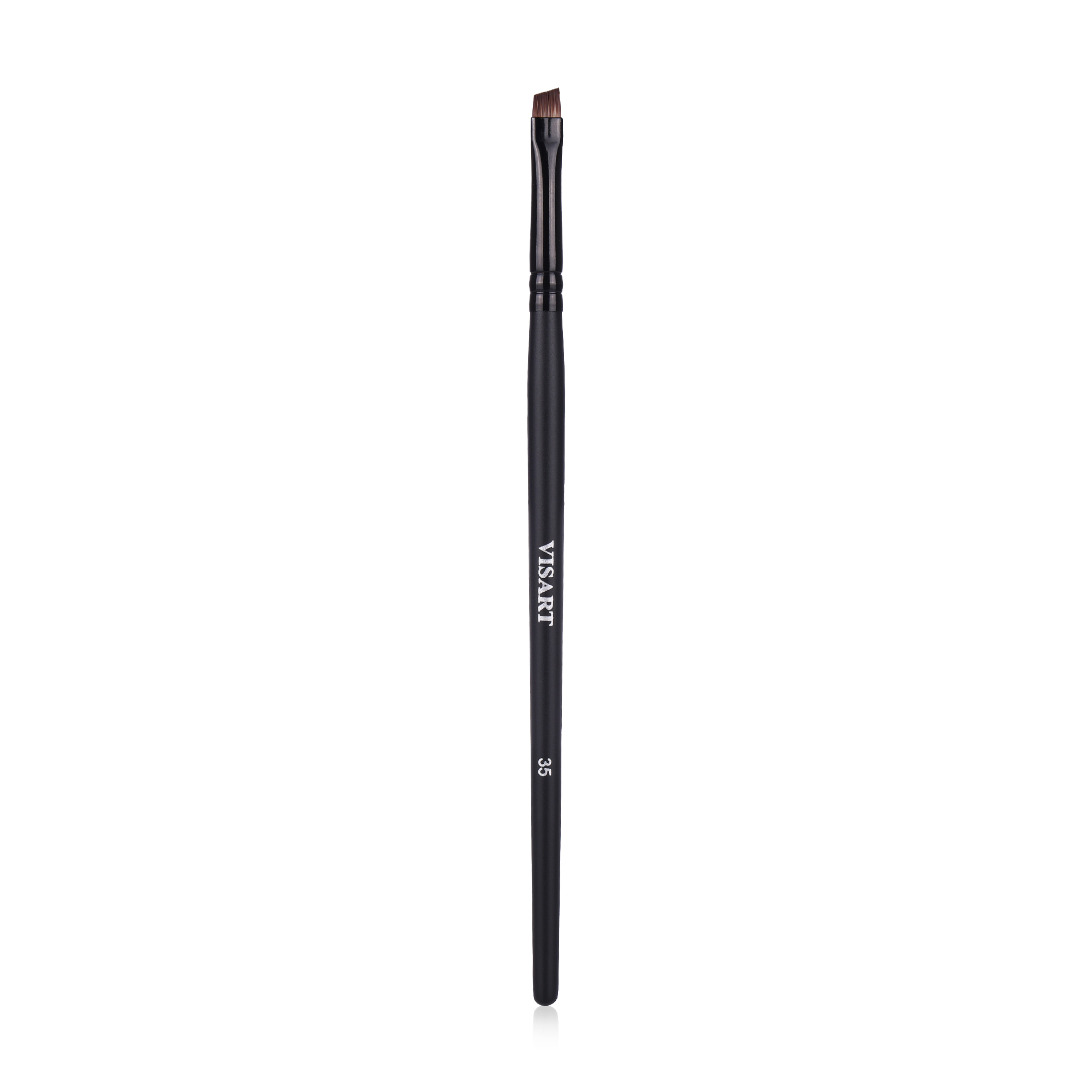 Пензель для брів Make-Up Atelier Paris 35 скошений, синтетичний ворс